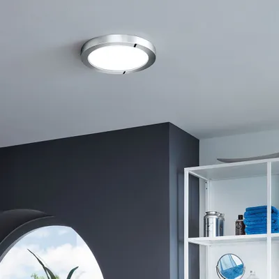 Produktbild von Eglo Fueva LED BAD Leuchten chrom IP44 Lampe Leuchte rund 30 cm 96058 3000K