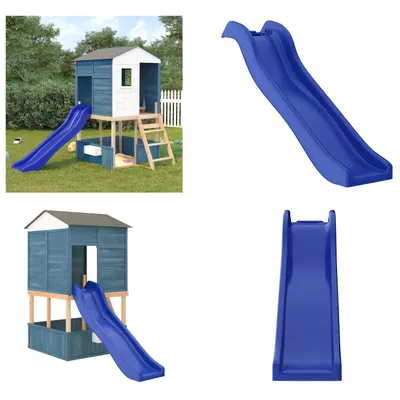Zdjęcie produktu dla vidaXL Zjeżdżalnia dla dzieci niebieska 175x38x23 cm polipropylen - Zjeżdżalnia dla dzieci - Zjeżdżalnie dla dzieci - Zjeżdżalnia do zabawy