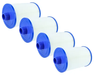 Produktbild von vhbw 4x Filterkartusche Ersatz für Pleatco PWW50-P3, PWW50P3 für Pool - Ersatzfilter Blau Weiß