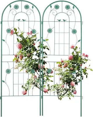 Image de Treillis 150 cm lot de 2 vert