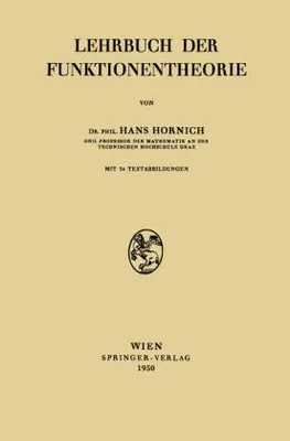 Produktbild von Lehrbuch der Funktionentheorie