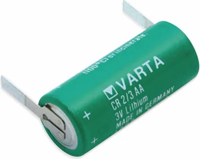 Zdjęcie produktu dla Bateria litowa VARTA CR 2/3AA, z przylutowanymi stykami, 3 V, 1350 mAh