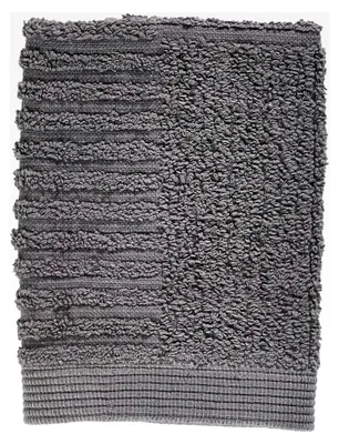 Produktbild von Waschlappen/kleines Handtuch, 100% Baumwolle, 30 x 30 cm, grau