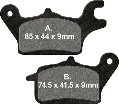 Immagine prodotto di Pastiglie freno EBC SFA655 per Yamaha