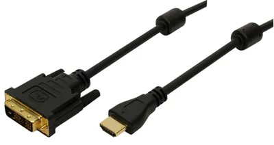 Produktbild von LogiLink HDMI/DVI-Kabel Stecker/Stecker 3m
