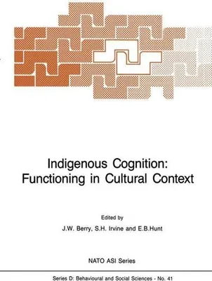 Immagine prodotto di Indigenous Cognition: Functioning in Cultural Context