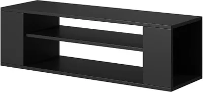 Zdjęcie produktu dla Selsey Weri - Szafka pod TV - wisząca - 100 cm - czarna - do salonu - nowoczesna