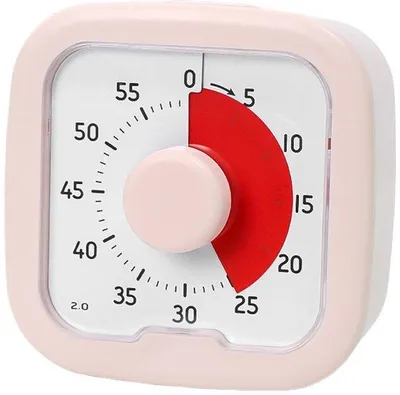 Image de Minuterie visuelle de 60 minutes pour la maison, l'école, le bureau, les réunions, avec mode silencieux