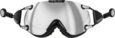 Image de CASCO FX-70 Lunettes de ski "Carbonic" pour casques Casko NOIR-ARGENT L
