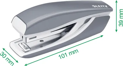 Produktbild von Leitz Mini-Heftgerät, Tacker für 10 Blatt, Metall mit Kunststoffelementen, Pink, 55281023