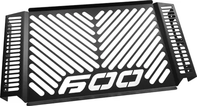 Image de ZIEGER Protège radiateur compatible avec Yamaha FZ 6 | Fazer Design Logo noir