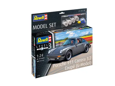 Obrázek produktu pro Revell 67688, Sada modelů aut, Montážní sada, 1:24, Porsche 911 Carrera 3.2, Chlapec, 10 rok/roky