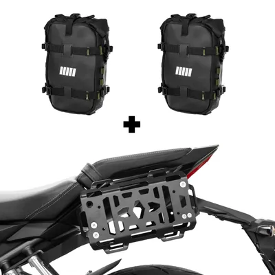 Obrázek produktu pro ZIEGER Boční nosiče včetně SCHNORR Bumberbag S pár  kompatibilní s Honda CB 650 R