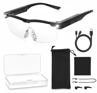 Image de InAndOutdoorMatch - Loupe - Avec éclairage - Éclairage LED, Image générée par une IA