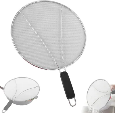 Imagen del producto de Protector para sartenes, de acero inoxidable, 33 cm, para la cocina