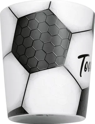 Produktbild von Könitz Becher Fußball - Tooooor!, Tasse, Kaffeetasse, Porzellan, Schwarz, 380 ml, 1111342837