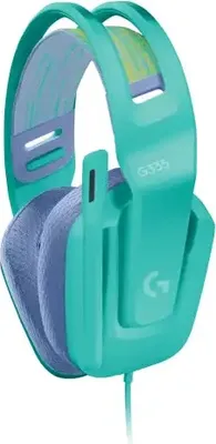 Zdjęcie produktu dla Logitech G G335, Przewodowa, Gaming, 20 - 20000 Hz, 240 g, Zestaw słuchawkowy, Miętowy