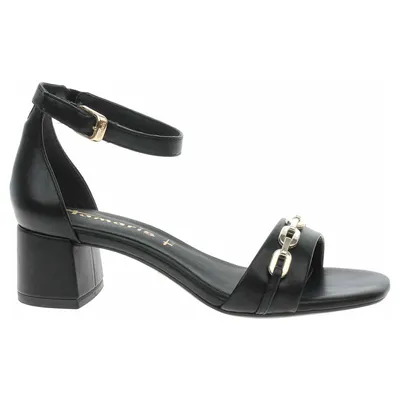 Produktbild von Tamaris Damen Klassische Sandalen 1-28323-20 001 Farbe: Schwarz Größe: 39