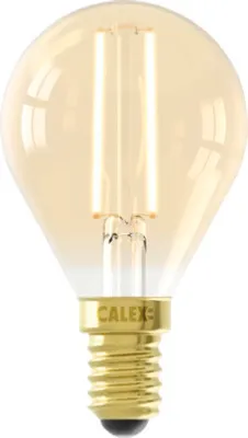 Obrázek produktu pro LED žárovka Calex P45 E14 3,5 W 250lm 2100K zlatá stmívatelná
