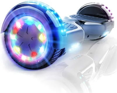 Produktbild von 6,5 Zoll Hoverboard,Bluetooth Hover Board 700W Motor mit LED-Blitzrädern,Elektroscooter für Erwachsene,Elektro Skateboard Self Balance Scooter