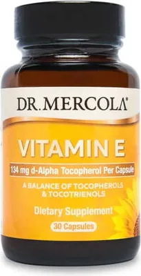 Obrázek produktu pro Dr. Mercola Doplňky stravy Vitamin E, BI3273