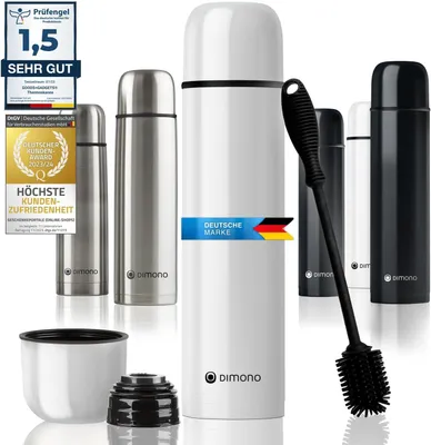 Productafbeelding van RVS Thermosfles, Dubbelwandig, 500 ml, Lekvrij, Vaatwasserbestendig, BPA-vrij, voor Kantoor