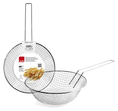 Frittierkorb mit Edelstahlgitter 26 cm, 1 Stück