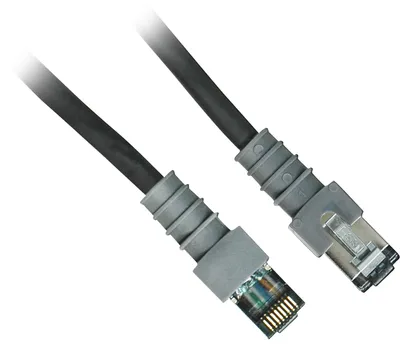 Obrázek produktu pro PatchSee PCI6-DPF/100, 30 m, Cat6a, RJ-45, RJ-45, Černá