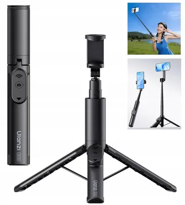 Immagine prodotto di Treppiede per selfie stick 103 cm 2 in 1 + telecomando 10 m con supporto per telefono Ulanzi / SK26 / SKU: S015