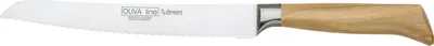 Produktbild von Burgvogel Oliva Line Brotmesser mit Wellenschliff 23 cm