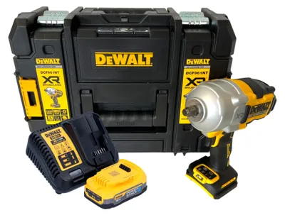 Obrázok produktu pre Akumulátorový rázový uťahovák DeWalt DCF 961 E1T 18 V 1632 Nm 1/2" bez kefy + 1x akumulátor Powerstack 1,7 Ah + nabíjačka + TSTAK