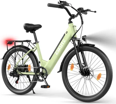 Productafbeelding van ESKUTE C100 PLUS elektrische fiets 250W 36V 13Ah E-bike groen