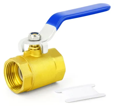 Immagine prodotto di Valvola a sfera in ottone da 1" BSP per acqua, olio e gas