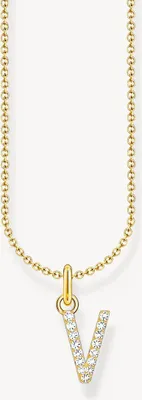 Produktbild von Thomas Sabo Letters KE2261-414-14-L45V Damenhalskette
