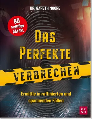 Produktbild von Das perfekte Verbrechen-Rätselbuch