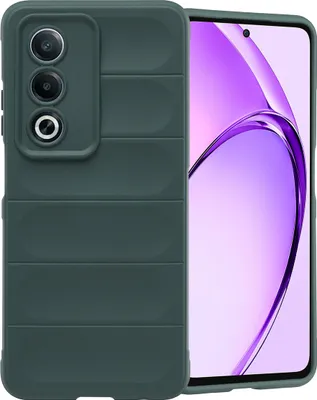 Produktbild von imoshion EasyGrip Backcover Oppo A80 5G - Dunkelgrün