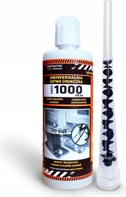 Obrázek produktu pro Kompozitní malta - pro upevnění zábradlí - 165 ml - Chemická kotva - Injektážní malta