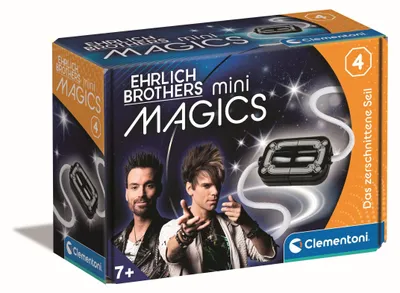 Produktbild von Clementoni Ehrlich Brothers miniMagics Das zerschnittene Seil Zauberset