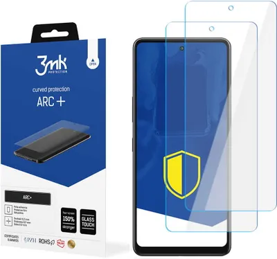 Produktbild von 3mk Display Schutzfolie ARC+ für LG Stylo 7 5G  0,17mm Self-Heal (2 Stück)