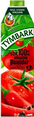 Immagine prodotto di Succo Tymbark 100% Pomodoro piccante 1 L