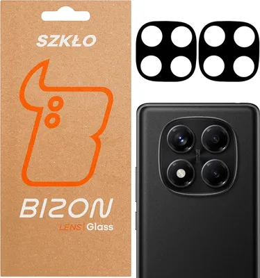 Produktbild von Gehärtetes Glas für die Kamera für Xiaomi Redmi Note 14 Pro 5G / Poco X7, Bizon Glass Silk Lens, 2 Stück