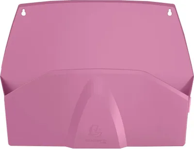 Produktbild von Exacompta 3x Wandprospekthalter 1 Fach, 72x382x289 mm - Bonbonrosa - 61171D