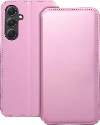 Produktbild von Dual Pocket Holster Buch Tasche kompatibel mit Xiaomi Redmi Note 13 Pro Plus 5G Pink