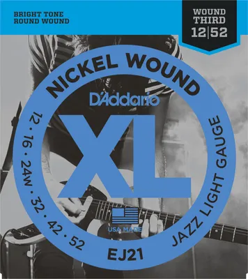 Obrázok produktu pre D'Addario EJ21 Struny pre elektrickú gitaru
