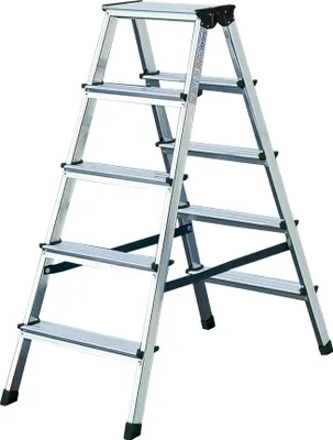 Produktbild von Krause Doppelleiter 2X5 Dopplo 120342
