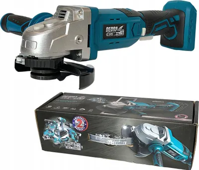Obrázok produktu pre Akumulátorový uhlová brúska Dedra Ded7051, 18V, 125 mm, 8500 ot./min, značka Sas+