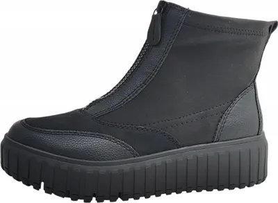 Produktbild von Jana Damenschuhe Stiefel Reißverschluss Schwarz Freizeit, Schuhgröße:40 EU