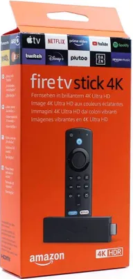 Image de AMAZON Streaming Stick Fire Stick 4K avec télécommande vocale Alexa, noir