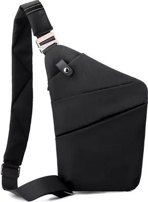 Produktbild von INF Schwarze Tasche für die linke Schulter