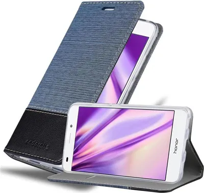 Produktbild von Cadorabo Hülle für Honor 5C Schutzhülle in Blau Handy Hülle Etui Book Case Cover